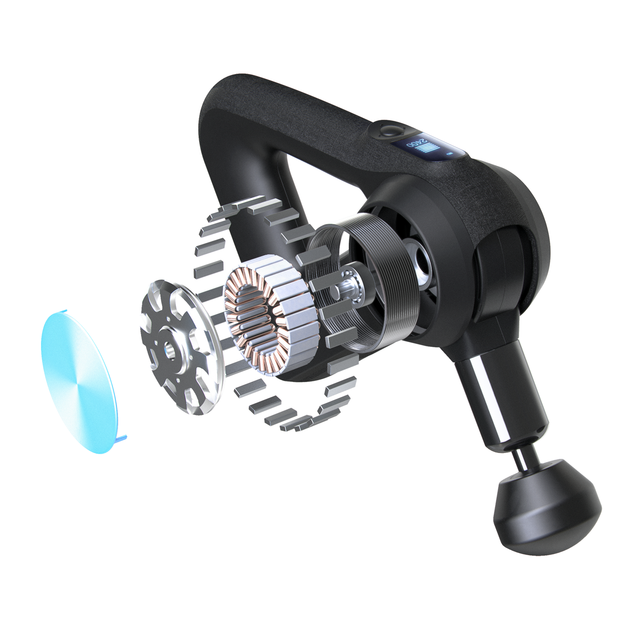 Therabody Theragun PRO Full Body Massager (QuietForce Technology, Rotating Arm, G4-PRO-BLK, Black) Therabody Theragun PRO Full Body Massager (QuietForce Technology, Rotating Arm, G4-PRO-BLK, Black)_14