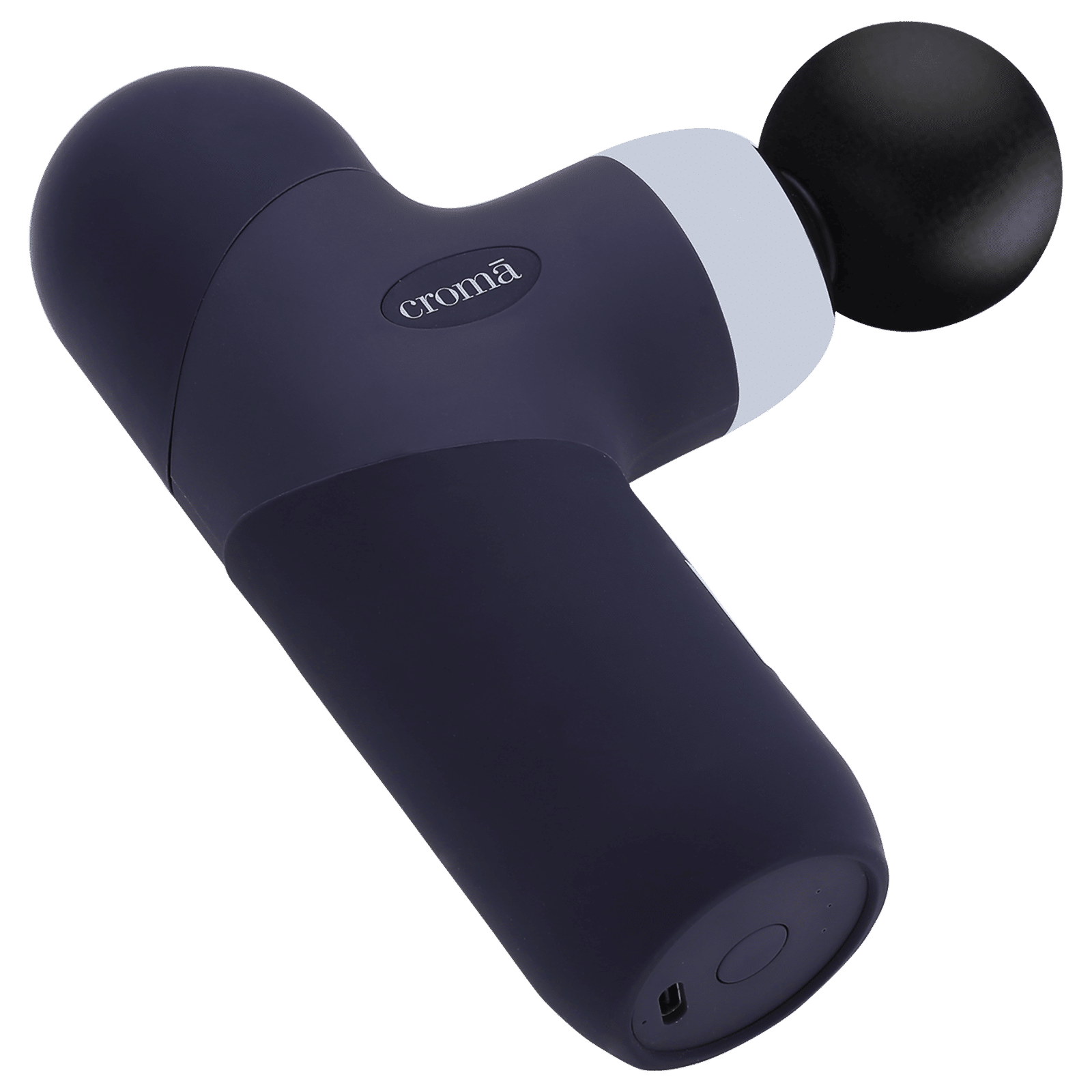 Croma Full Body Mini Massager Gun (4 Speed settings, Dark Blue)_3