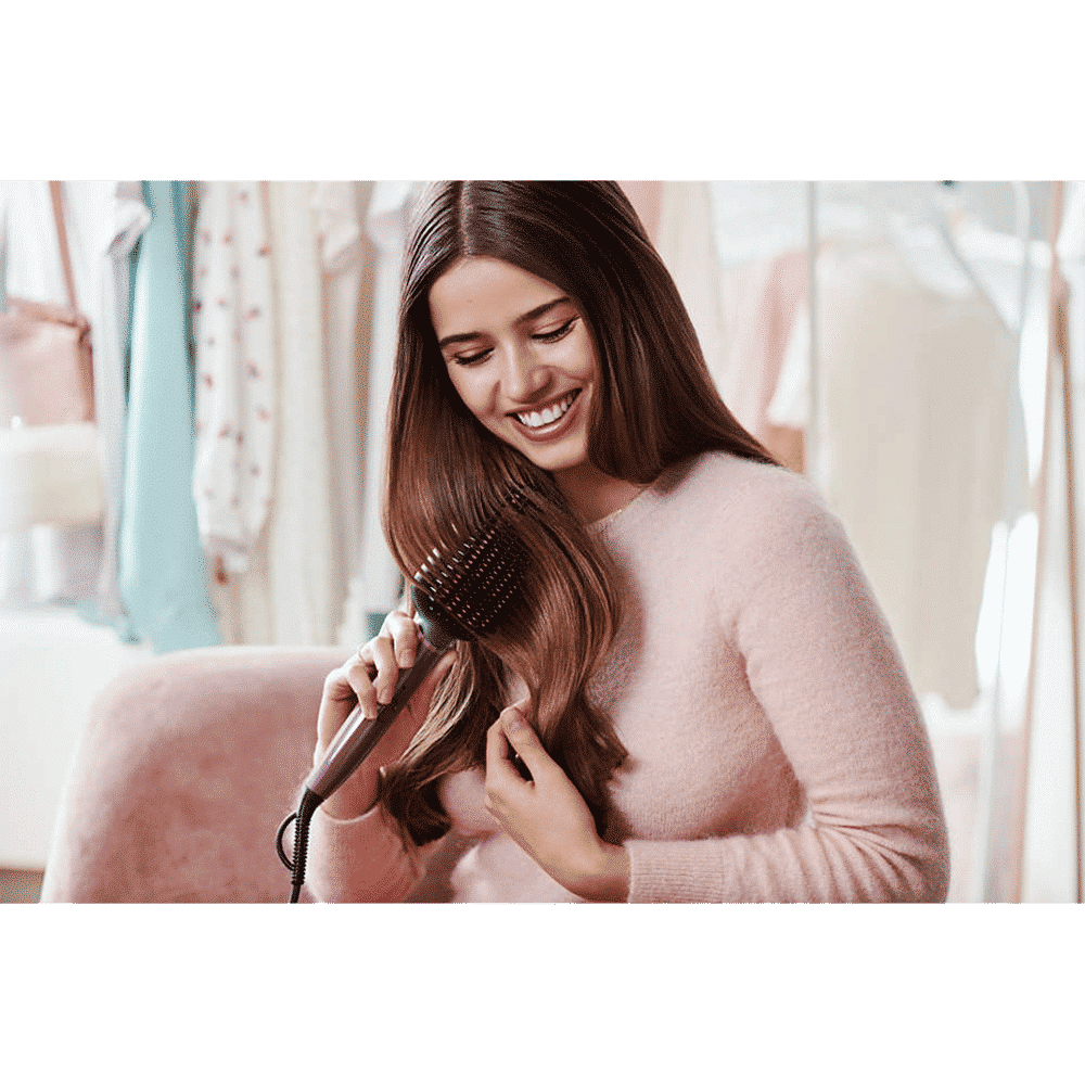 PHILIPS 5000 Hair Straightening Brush with Thermo Protect Technology (Ceramic Bristles, Dark Wine)_11