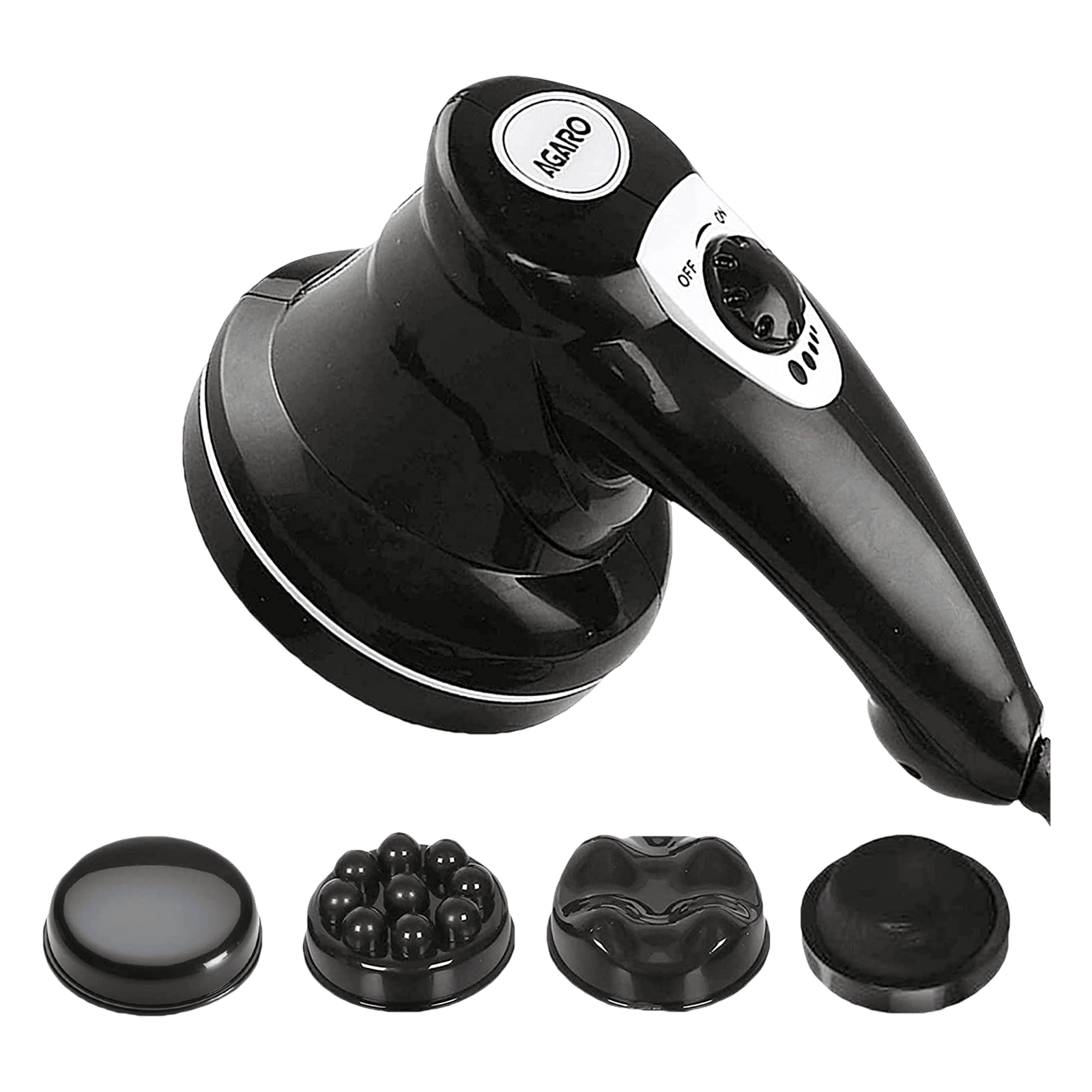 AGARO Atom Full Body Massager (Variable Speed Control, 33225, Black) AGARO Atom Full Body Massager (Variable Speed Control, 33225, Black)_1