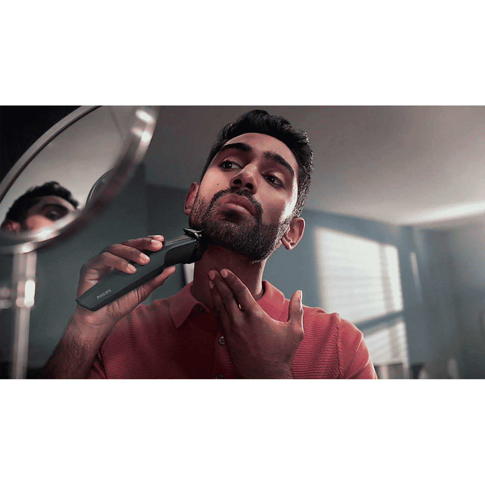 PHILIPS BT3302/15 Rechargeable Cordless Dry Trimmer for Beard and Body with 10 Length Settings for Men (60mins Runtime, Stainless Steel Blade, Black and Grey) PHILIPS BT3302/15 Rechargeable Cordless Dry Trimmer for Beard and Body with 10 Length Settings for Men (60mins Runtime, Stainless Steel Blade, Black and Grey)_7