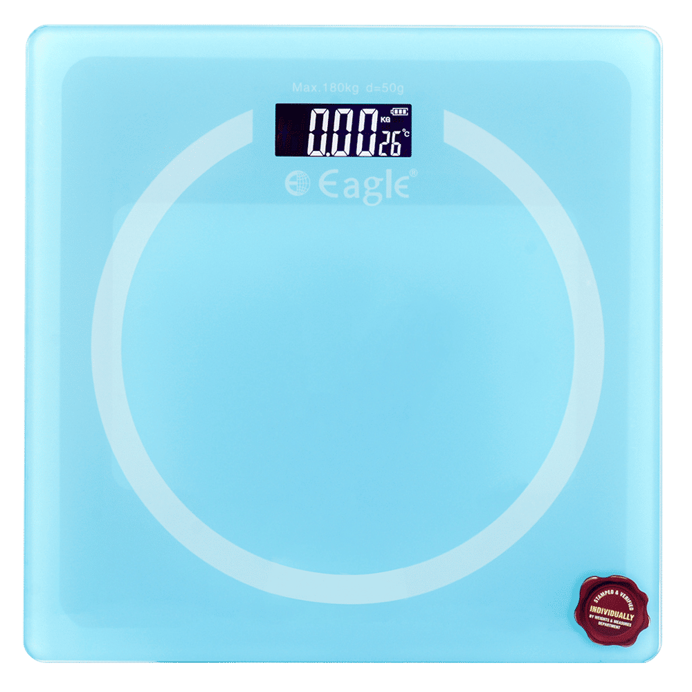 Eagle Electronic Weighing Scale (Battery Powered, Auto On, EEP1007B, Blue)_9