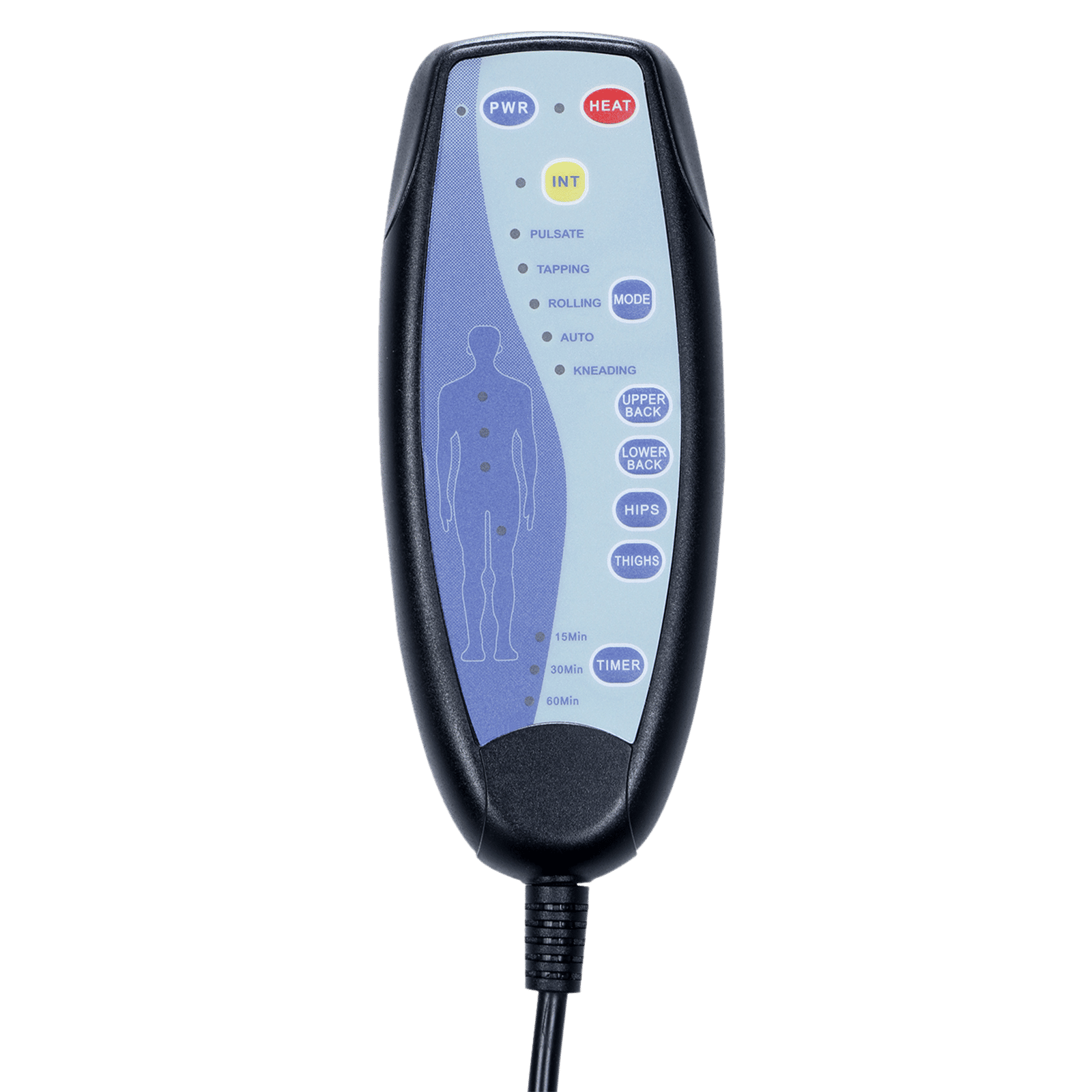 Croma Back Massager Seat (Isolation Massage, Black)_5