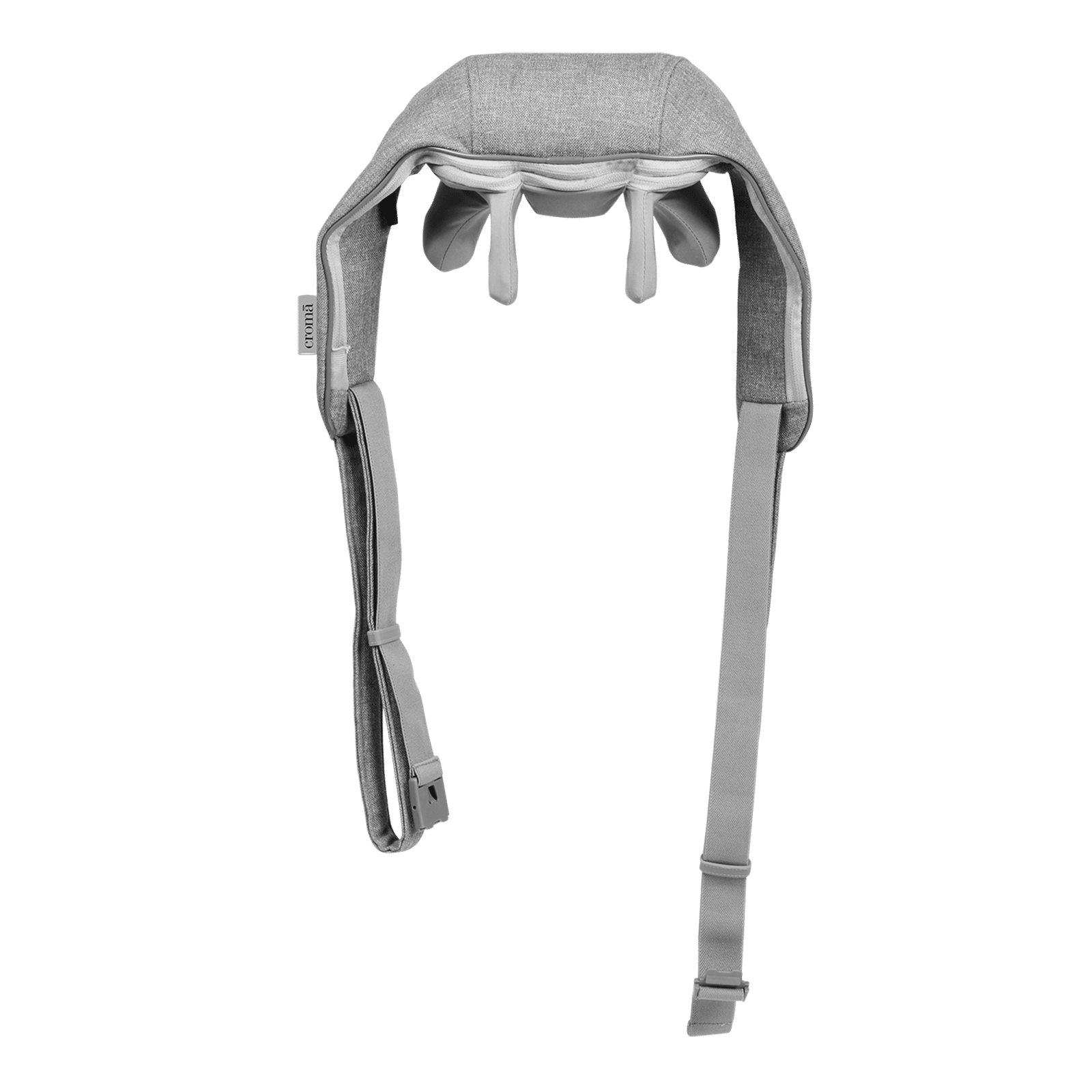 Croma Neck and Shoulder Massager (Zipped Fabric, Grey)_10