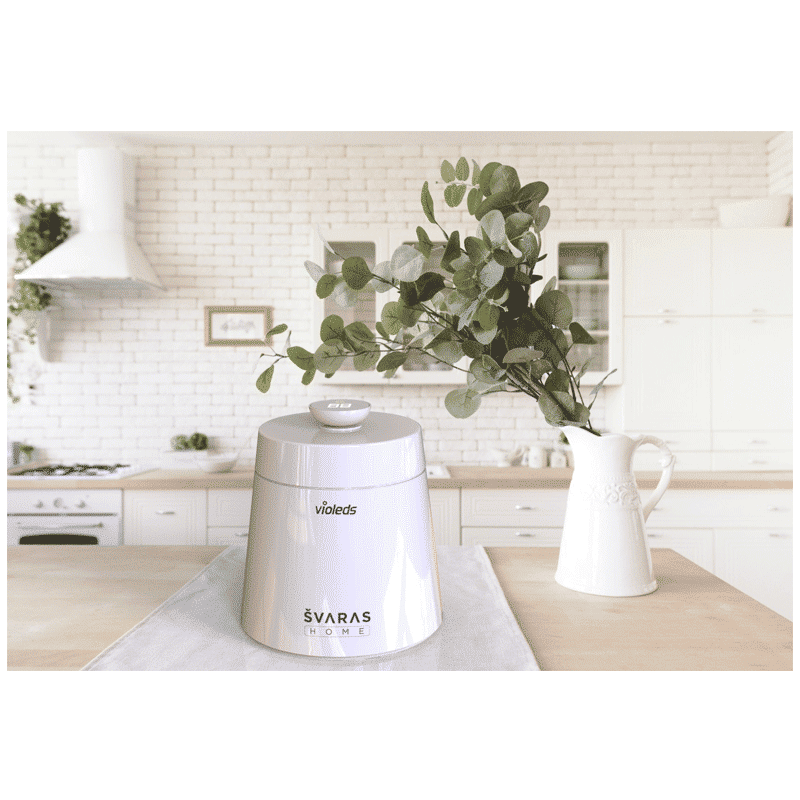 SVARAS Home Rechargeable UV Sterilizer (Voice Alarm, X2 Pro, White)_6