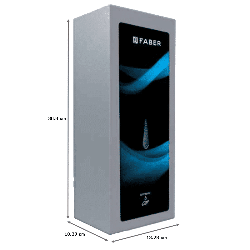 FABER Metal 230V AC Hand Sanitizer Dispenser (1 Litre, Touchless Sanitizer, 131-0625-828, Stainless Steel) FABER Metal 230V AC Hand Sanitizer Dispenser (1 Litre, Touchless Sanitizer, 131-0625-828, Stainless Steel)_2