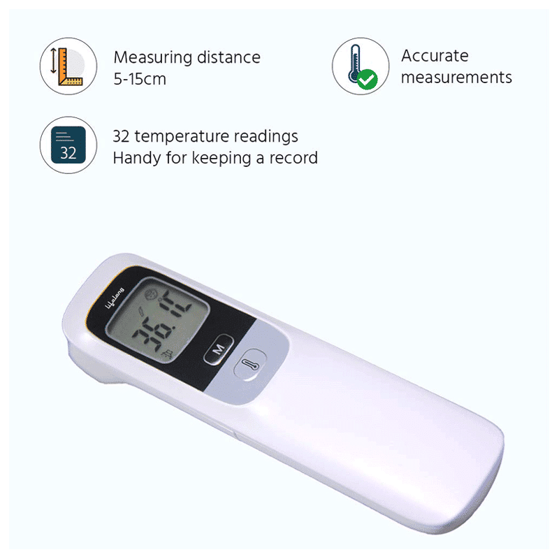 Lifelong Infrared Non Contact IR Thermometer (JA-11A, White)_8
