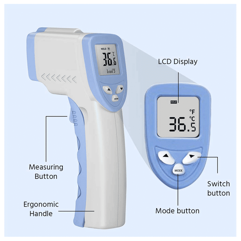 Lifelong Infrared Digital Thermometer (DT8861, White)_9