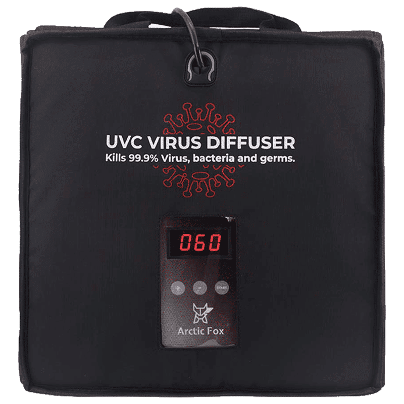 Arctic Fox UV-C Virus Germicidal Bulb Diffuser Bag (20 Ltrs, FEXUTBBLKWZ120020, Black) Arctic Fox UV-C Virus Germicidal Bulb Diffuser Bag (20 Ltrs, FEXUTBBLKWZ120020, Black)_1
