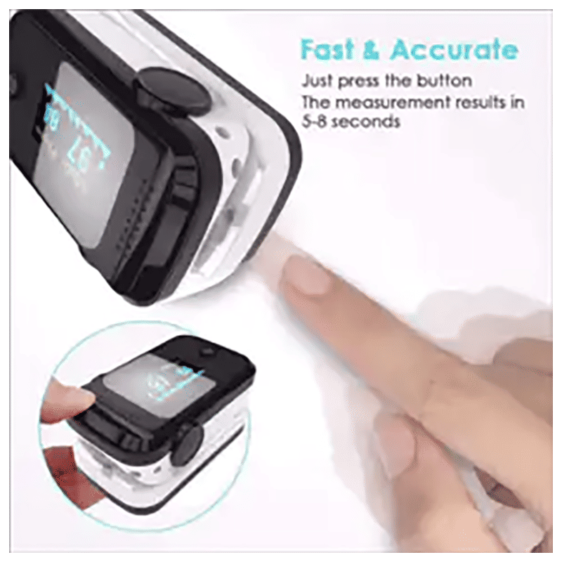 iGear Health Series Pulse Oximeter (SpO2, PR BPM and PI Display, iG-PO1, Black/White) iGear Health Series Pulse Oximeter (SpO2, PR BPM and PI Display, iG-PO1, Black/White)_8