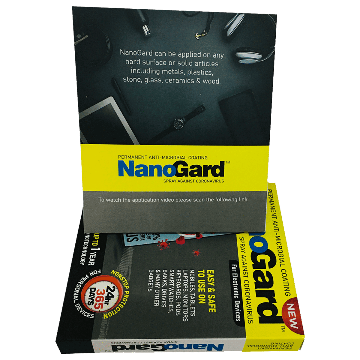 NanoGard Disinfectant Solution Spray (Antimicrobial Scren, N91501, Transparent)_4