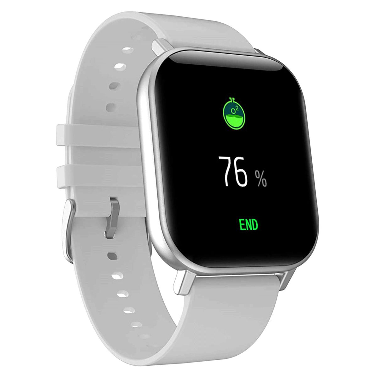 voltmi Smartwatch (24/7 Health Monitoring System, 40mm) (Monitor Body Temperature to Prevent Coronavirus Pneumonia, Dr Senor, Silver) voltmi Smartwatch (24/7 Health Monitoring System, 40mm) (Monitor Body Temperature to Prevent Coronavirus Pneumonia, Dr Senor, Silver)_9
