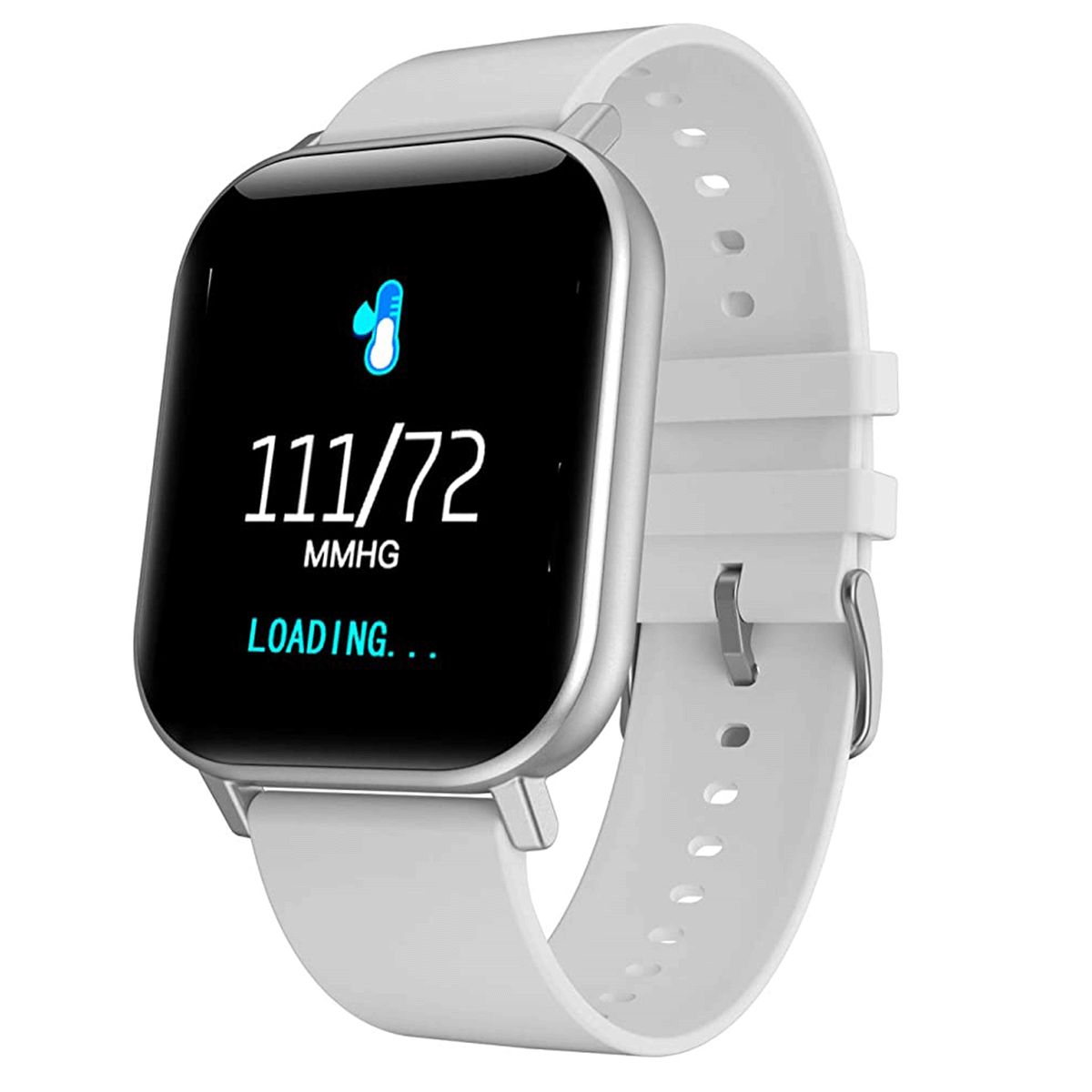 voltmi Smartwatch (24/7 Health Monitoring System, 40mm) (Monitor Body Temperature to Prevent Coronavirus Pneumonia, Dr Senor, Silver) voltmi Smartwatch (24/7 Health Monitoring System, 40mm) (Monitor Body Temperature to Prevent Coronavirus Pneumonia, Dr Senor, Silver)_7