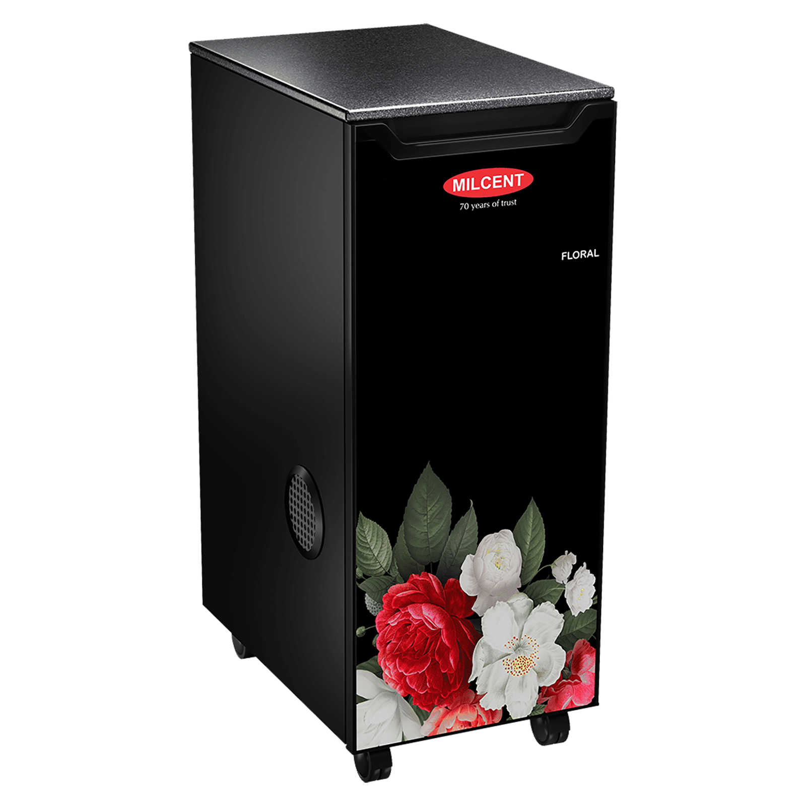 MILCENT Flour Mill Machine (Inbuilt Vaccum Cleaner, FLORAL VC-210, Black)_1