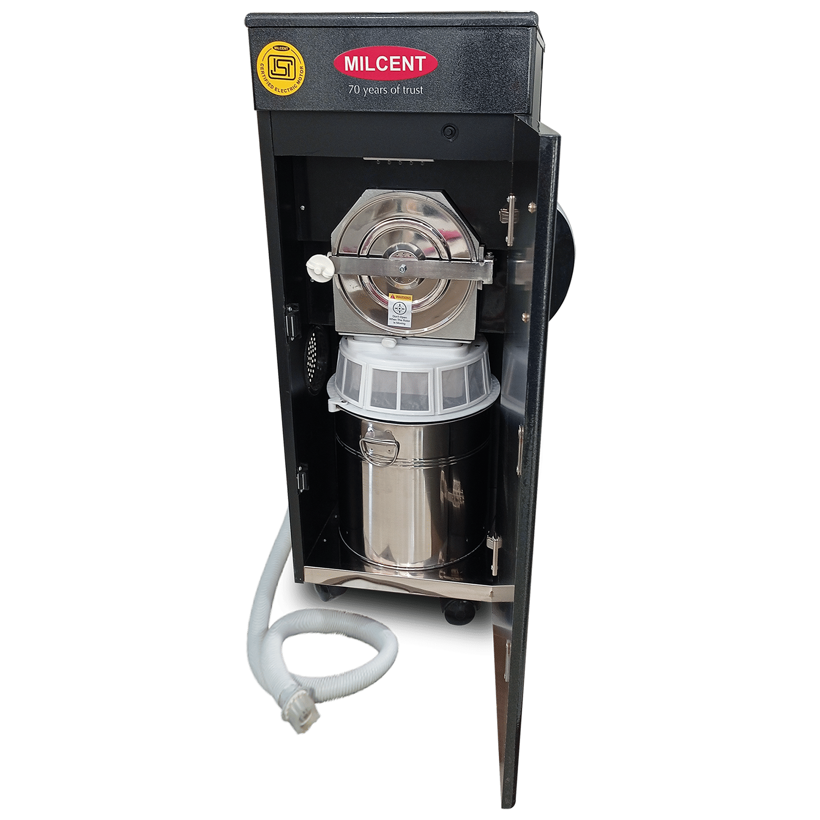 MILCENT Flour Mill Machine (Inbuilt Vaccum Cleaner, FLORAL VC-210, Black)_4
