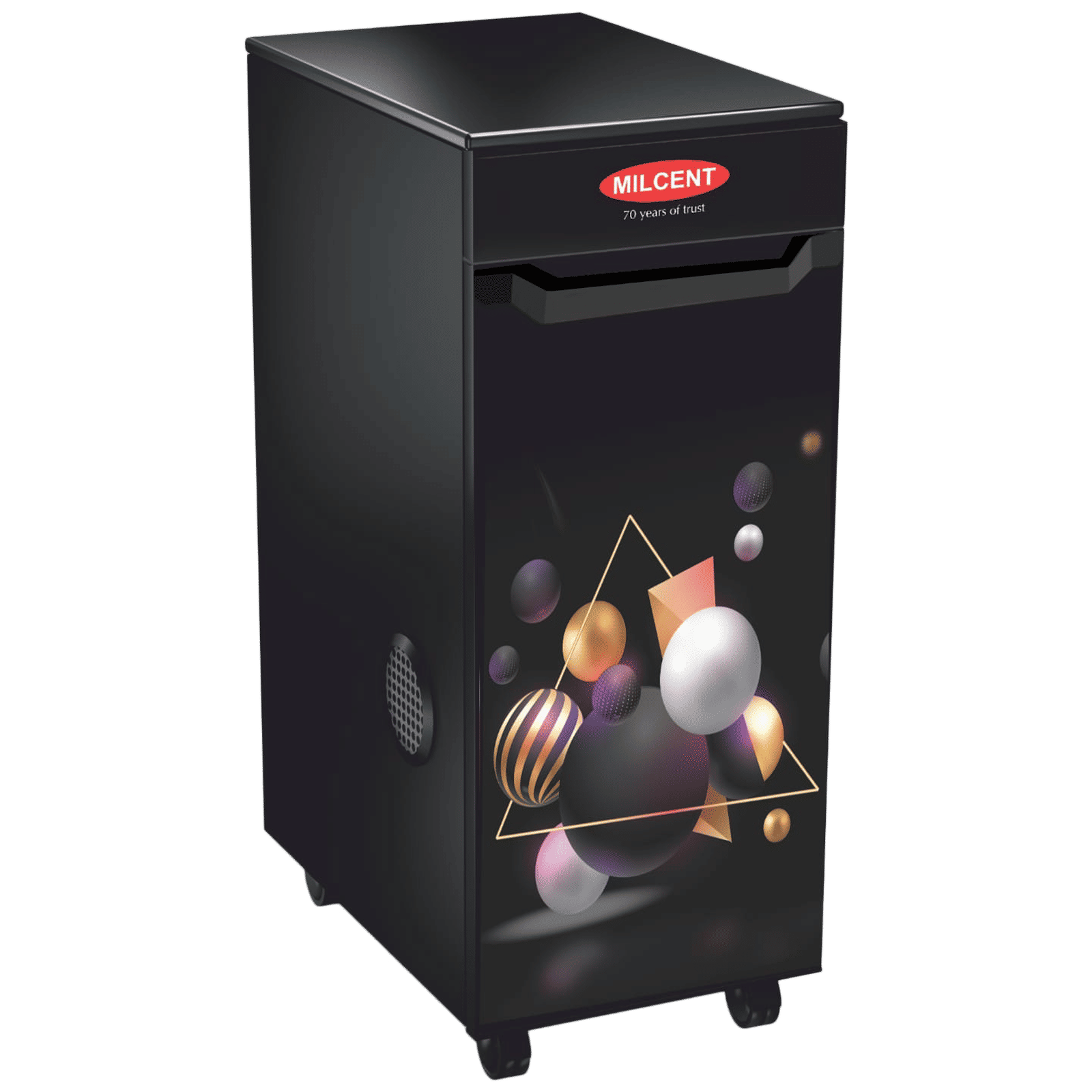MILCENT Stylo Plus VC Pyramid 750 Watts 6.5 Kg Flour Mill Machine (Fully Automatic, Brown)_1