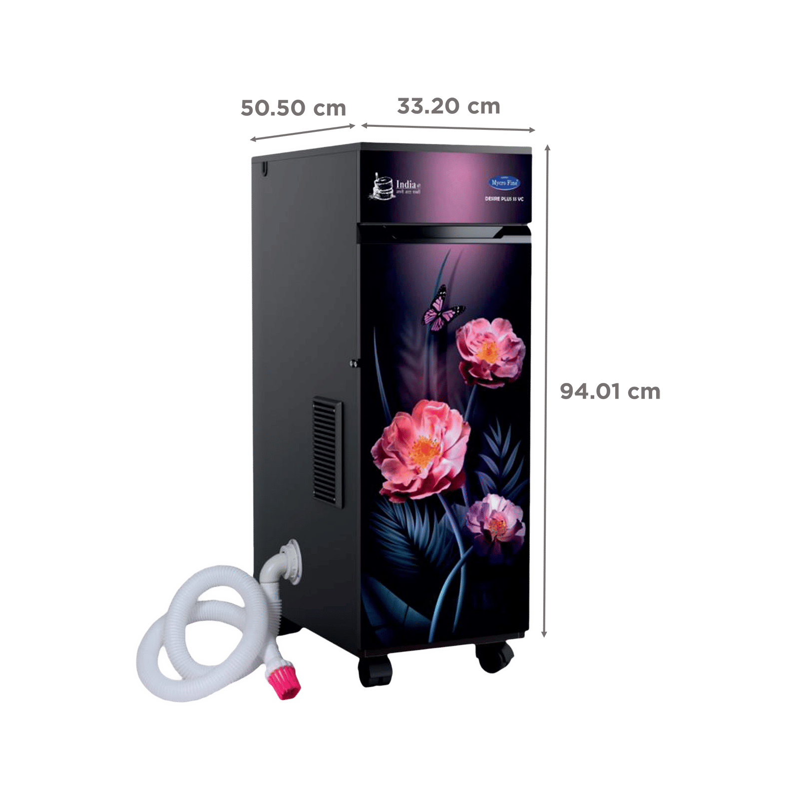 Mycro Fine Desireplus SS VC 750 Watts 6.5 Kg Flourmill Machine (With Rotar Cutter, Tropical Rose)_3