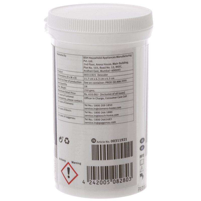 BOSCH Quick Descaler for Washing Machines and Dishwasher (311921, White)_3