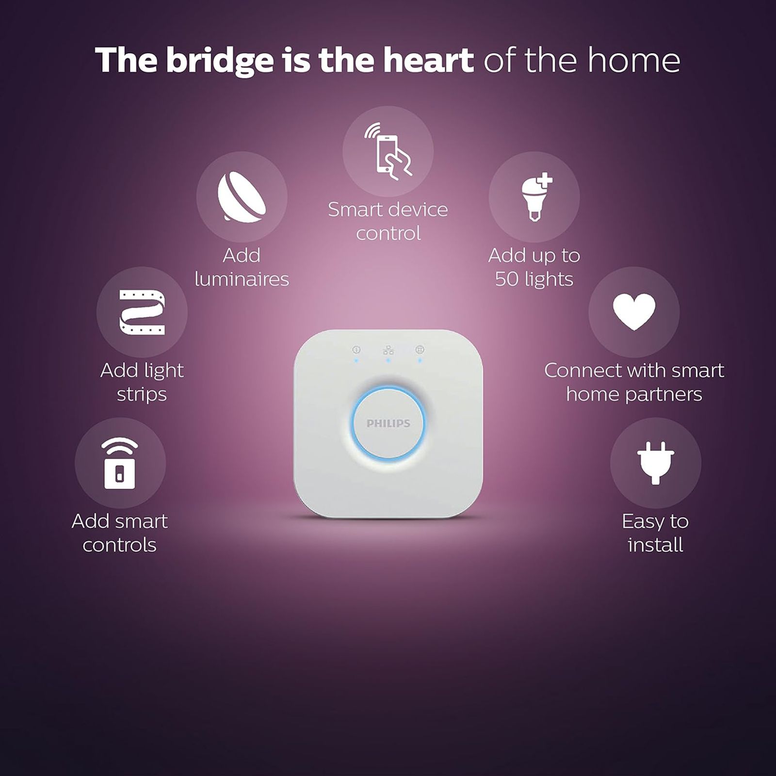 PHILIPS Hue Electric Powered 10 Watt Smart Bulb (B22, White)_11