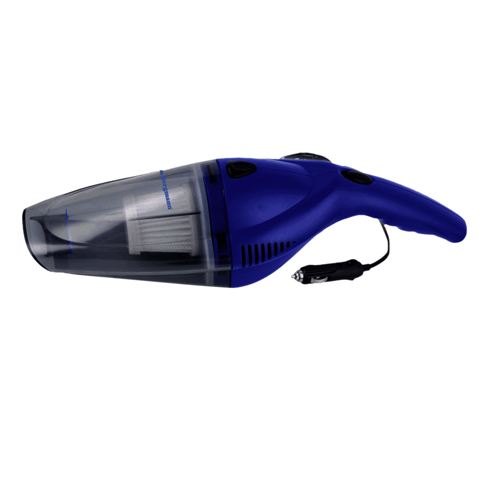 BERGMANN Tornado 60W Car Vacuum Cleaner with Built-in LED Light (Strong Suction Power, Blue) BERGMANN Tornado 60W Car Vacuum Cleaner with Built-in LED Light (Strong Suction Power, Blue)_1