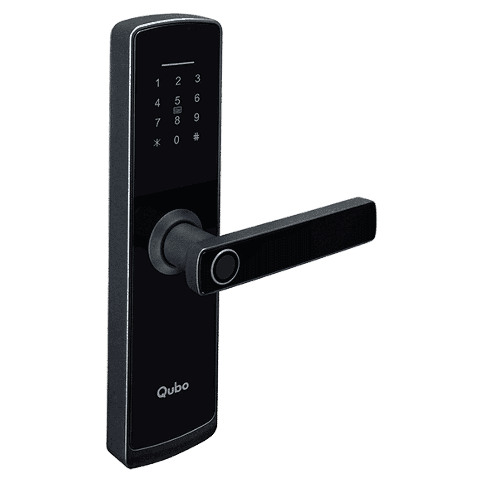 Qubo Smart Locks (5 Way Unlock, OC-HLM02BL1, Matte Black)_2