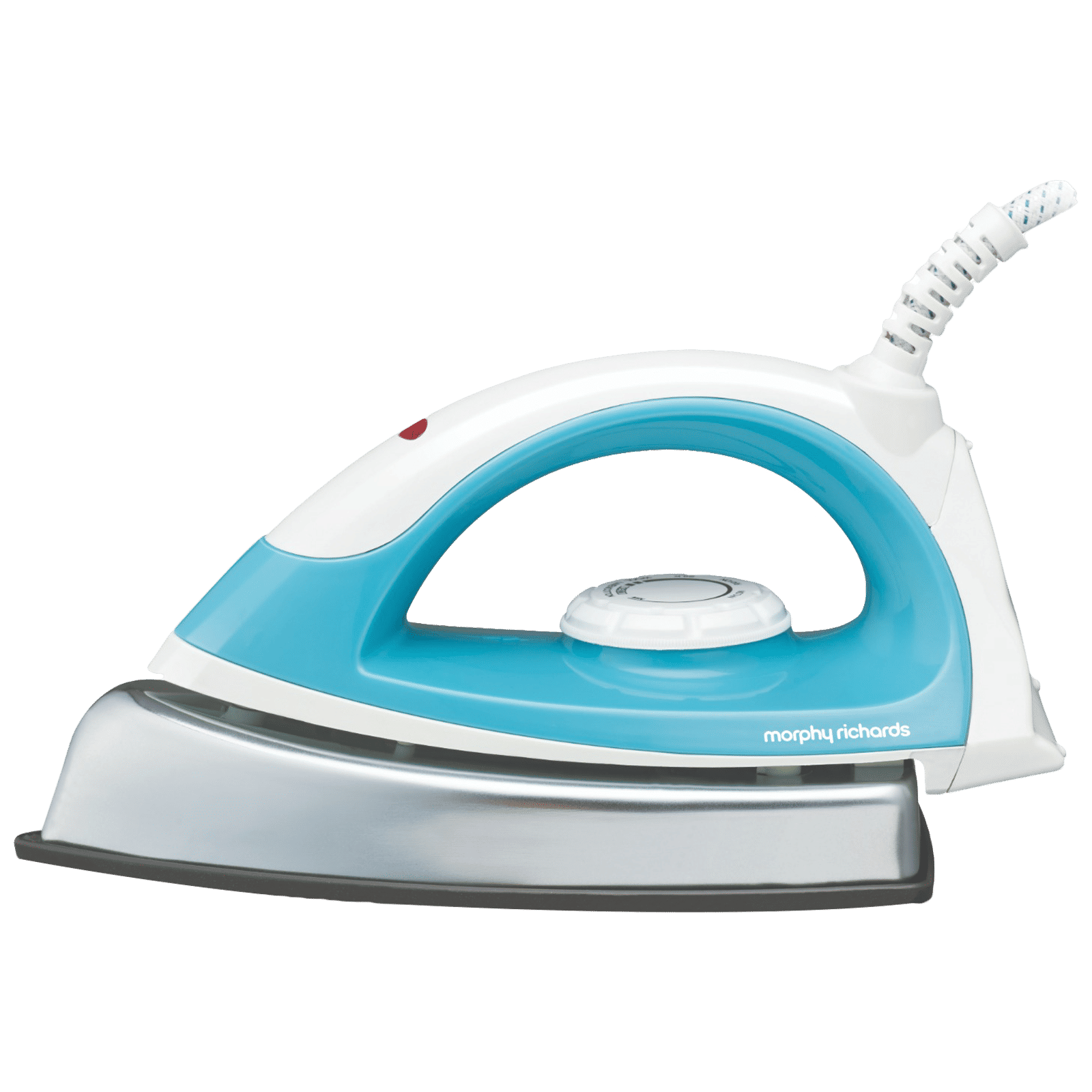 Morphy Richards Inspira 1000 Watts Dry Iron (Neon Indicator, White & Aqua) Morphy Richards Inspira 1000 Watts Dry Iron (Neon Indicator, White & Aqua)_1