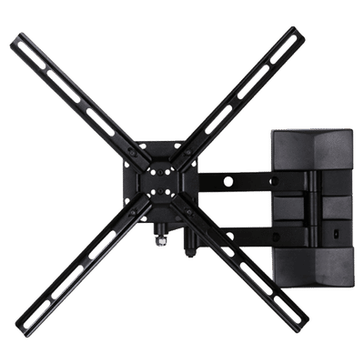 RD PLAST 65 inch Double Arm Wall Mount TV Stand (RW 9823-1, Black)