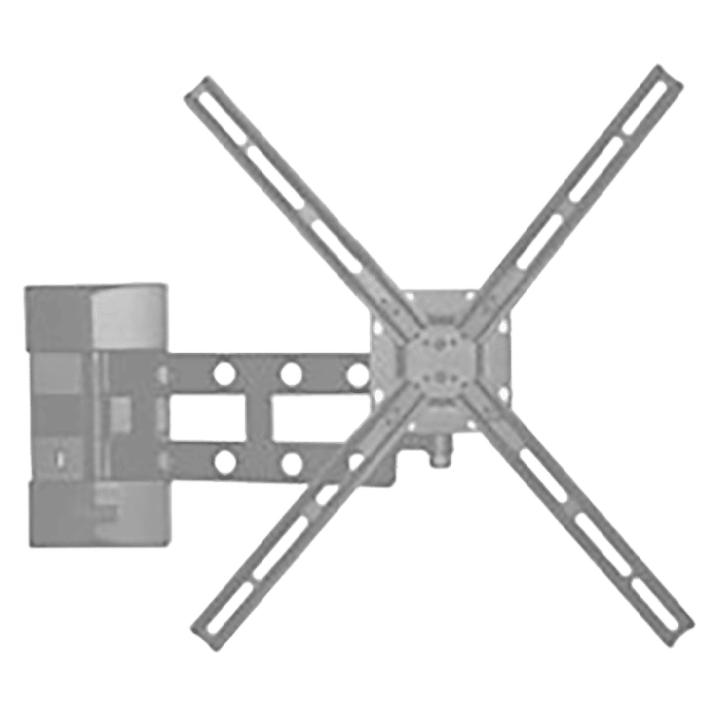 RD PLAST 65 inch Single Arm Wall Mount TV Stand (RW 9840-1, Black) RD PLAST 65 inch Single Arm Wall Mount TV Stand (RW 9840-1, Black)_2