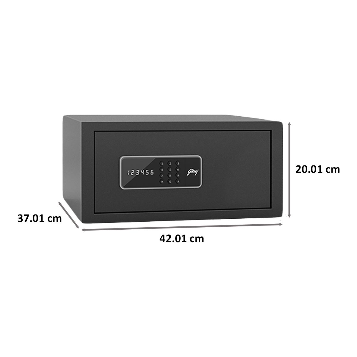 Godrej 25 Litres Safe Digital Locking Systems (NX Pro, Grey)_3