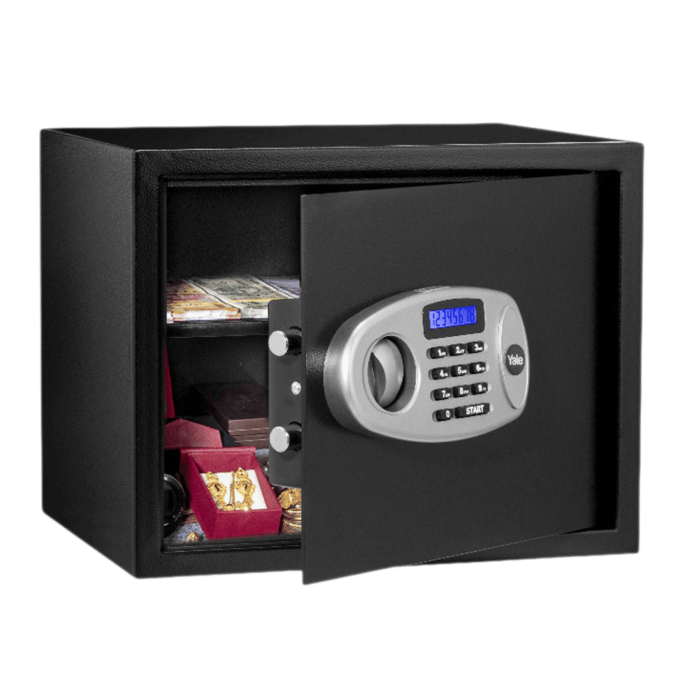 Yale 26.8 Litres Digital & Manual Safety Locker (1 Shelve, YSS/300/DB2, Black) Yale 26.8 Litres Digital & Manual Safety Locker (1 Shelve, YSS/300/DB2, Black)_4