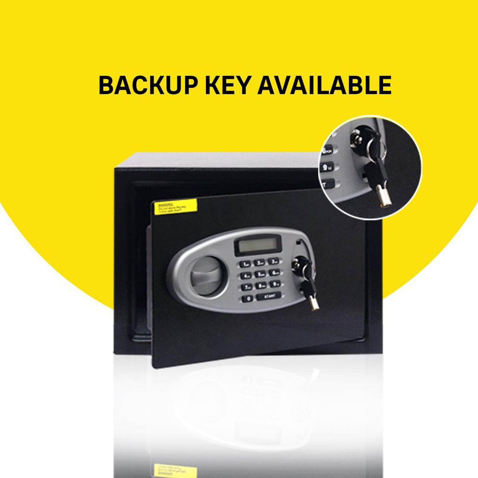 Yale 26.8 Litres Digital & Manual Safety Locker (1 Shelve, YSS/300/DB2, Black) Yale 26.8 Litres Digital & Manual Safety Locker (1 Shelve, YSS/300/DB2, Black)_9