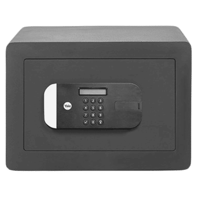 Yale 18.6 Litres Digital Safety Locker (1 Shelve, YSEM/250/EG1, Black)
