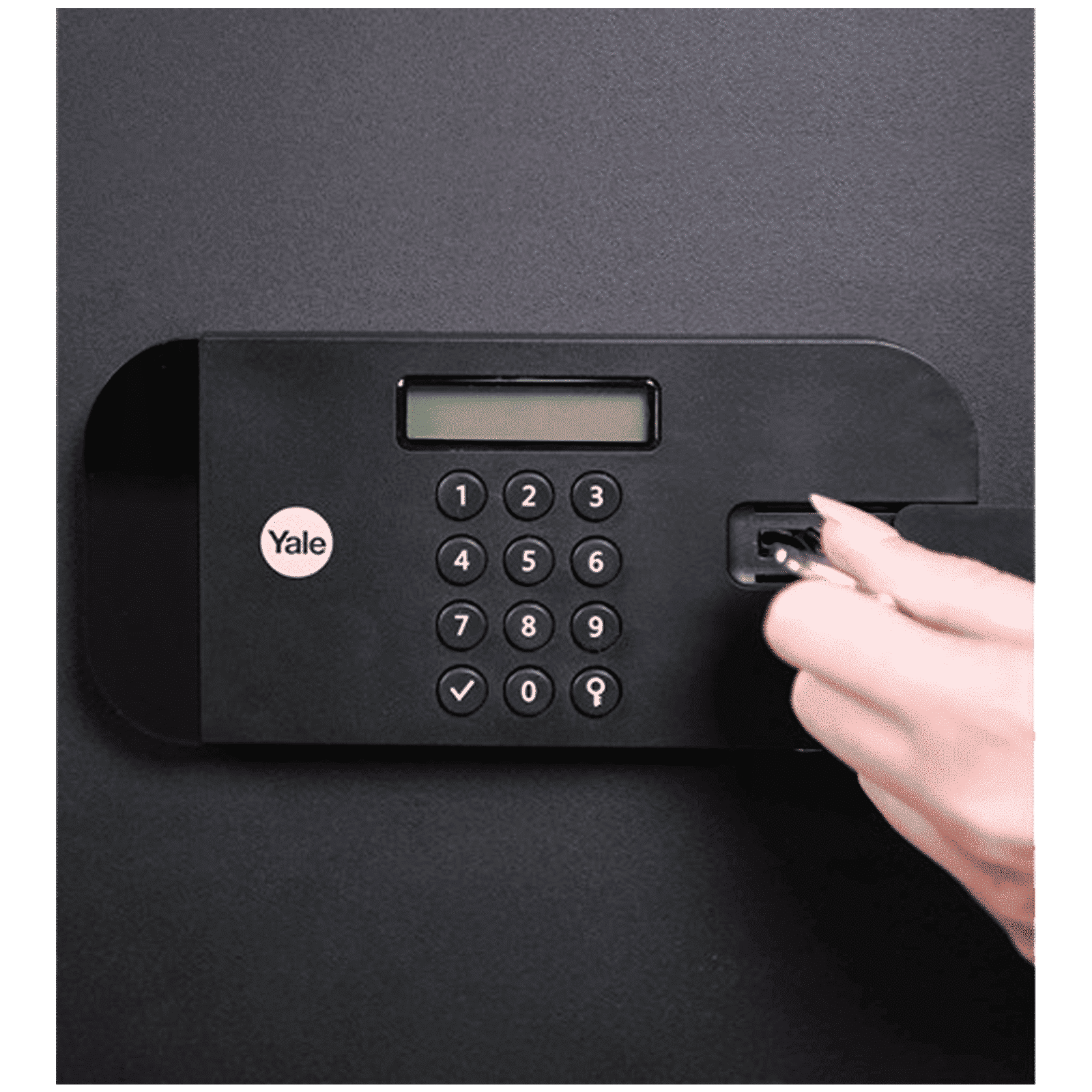 Yale 18.6 Litres Digital Safety Locker (1 Shelve, YSEM/250/EG1, Black) Yale 18.6 Litres Digital Safety Locker (1 Shelve, YSEM/250/EG1, Black)_5