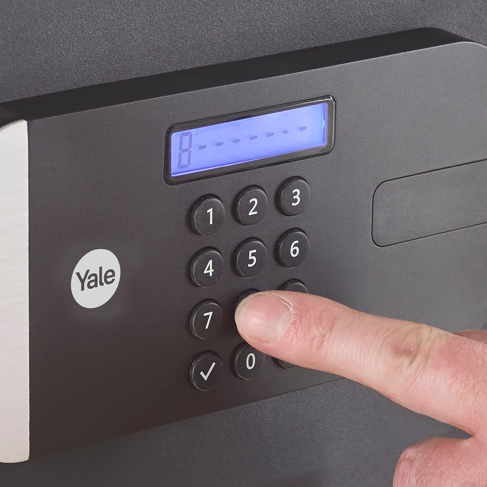 Yale 18.6 Litres Digital Safety Locker (1 Shelve, YSEM/250/EG1, Black) Yale 18.6 Litres Digital Safety Locker (1 Shelve, YSEM/250/EG1, Black)_9