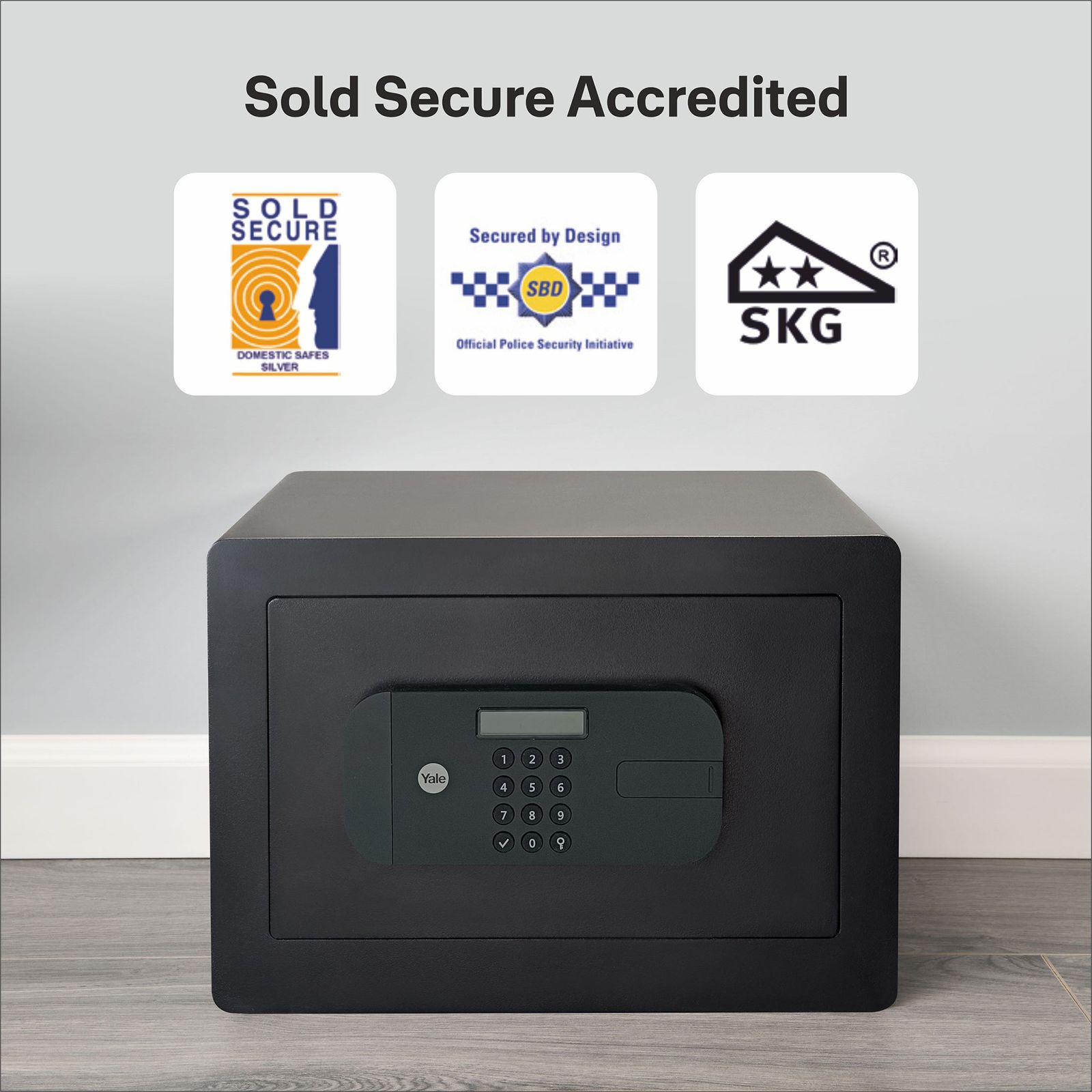 Yale 9.6 Litres Digital Safety Locker (1 Shelve, YSEB/200/EB1, Black) Yale 9.6 Litres Digital Safety Locker (1 Shelve, YSEB/200/EB1, Black)_11