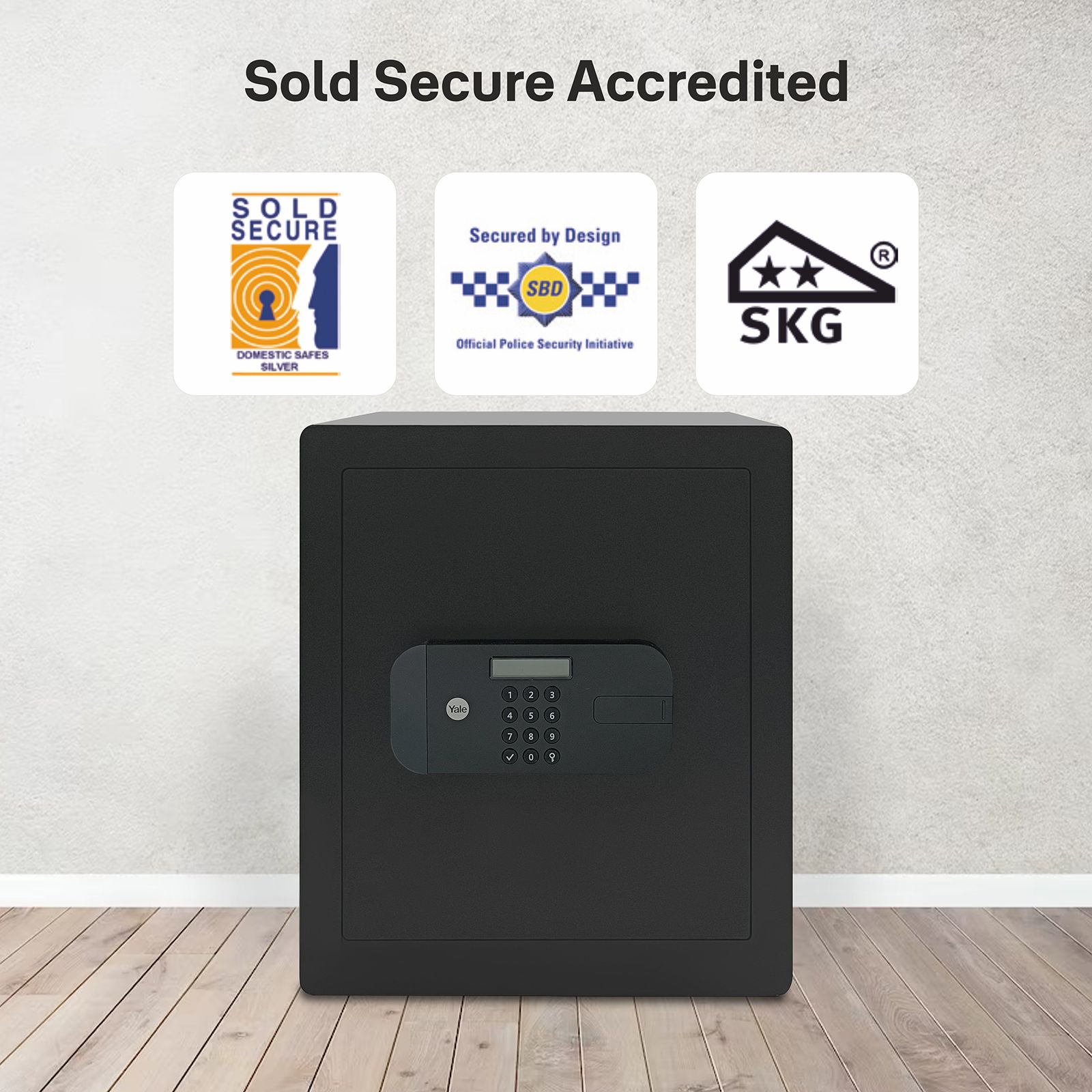 Yale 38.5 Litres Digital Safety Locker (1 Shelve, YSEB/400/EB1, Black) Yale 38.5 Litres Digital Safety Locker (1 Shelve, YSEB/400/EB1, Black)_8