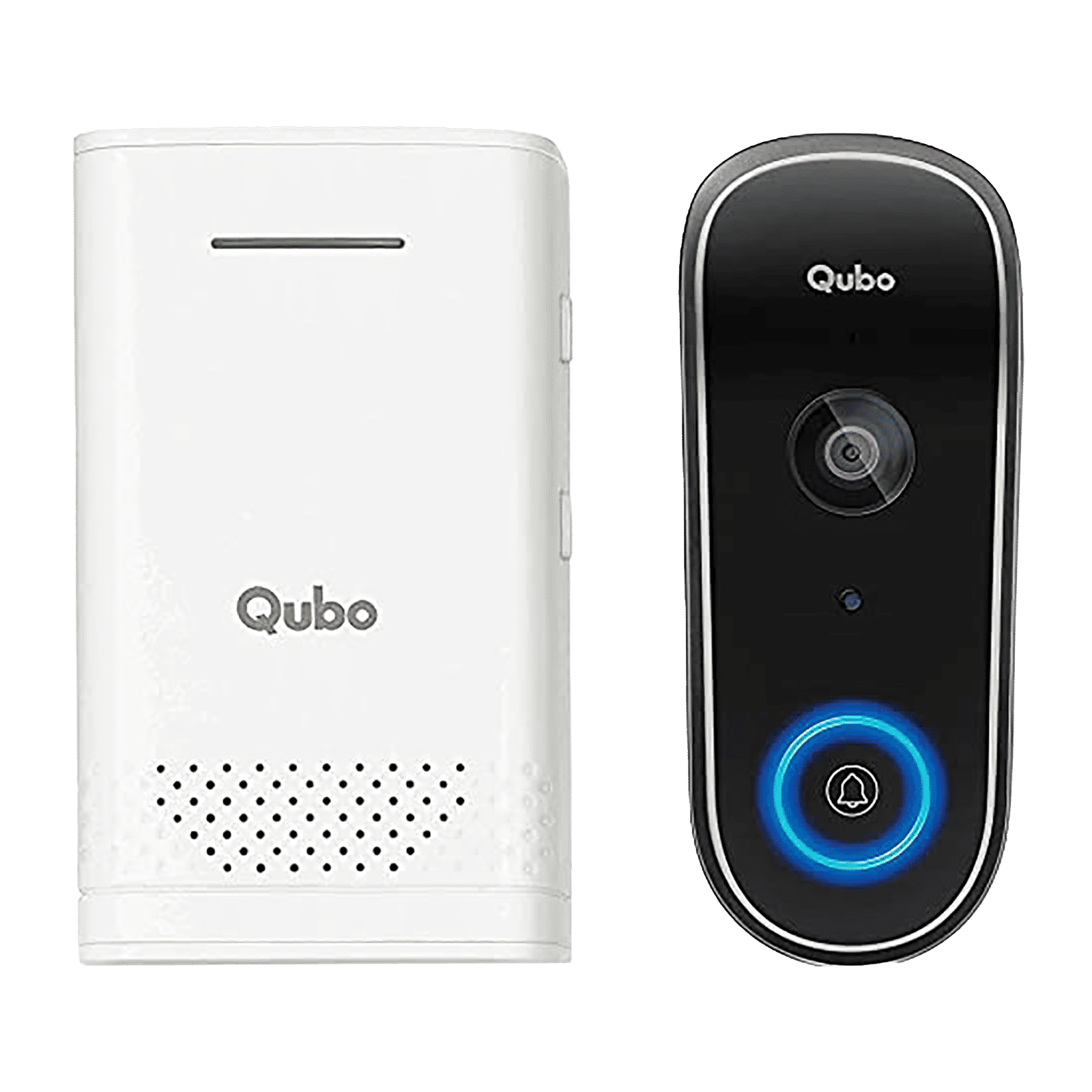 Qubo Wireless Video Door Bell (Person Detection, HCD01, Black)_4