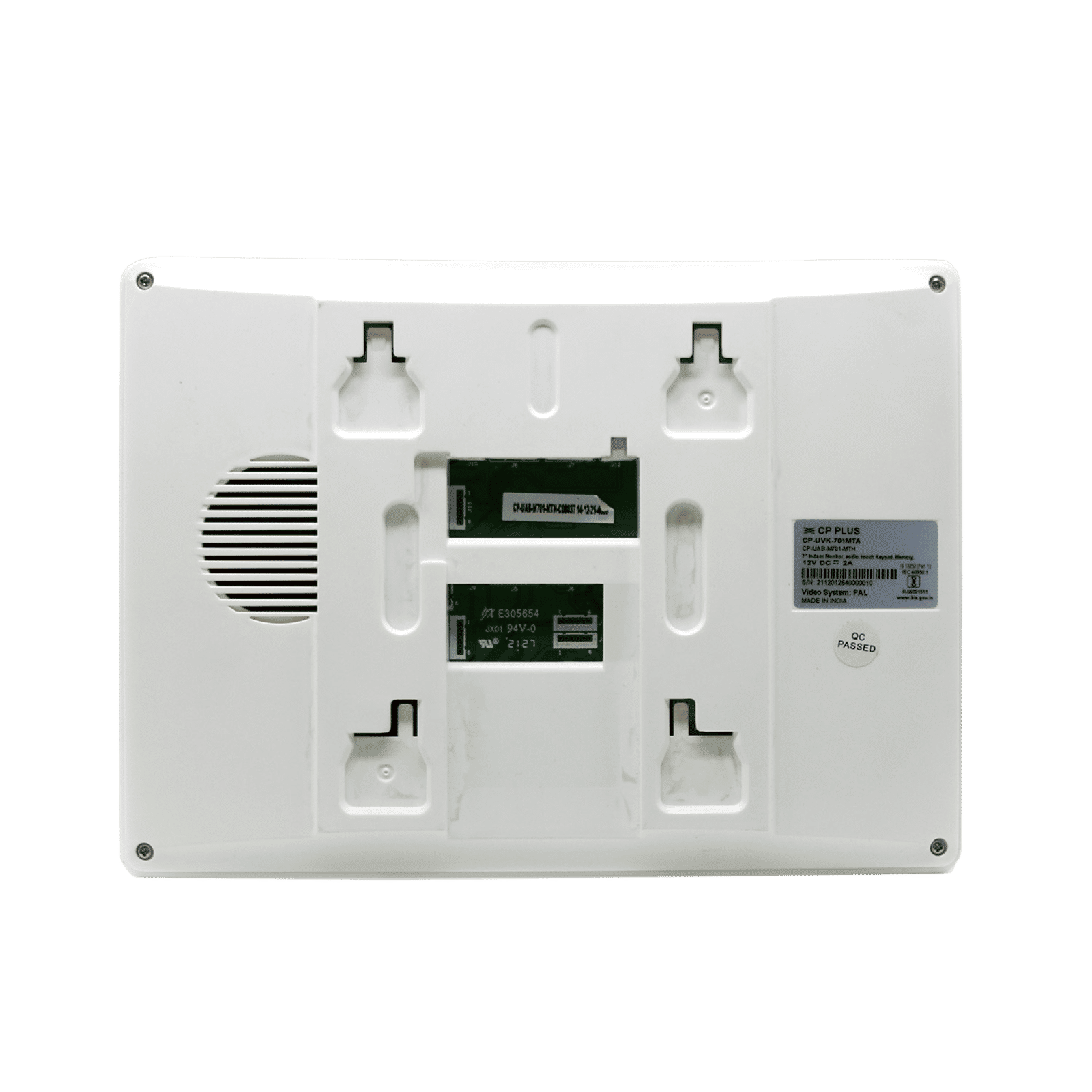 CP PLUS 7 inch Video Intercom Kit (Multiple Bell Sounds, CP-UVK-701MTA, White) CP PLUS 7 inch Video Intercom Kit (Multiple Bell Sounds, CP-UVK-701MTA, White)_3
