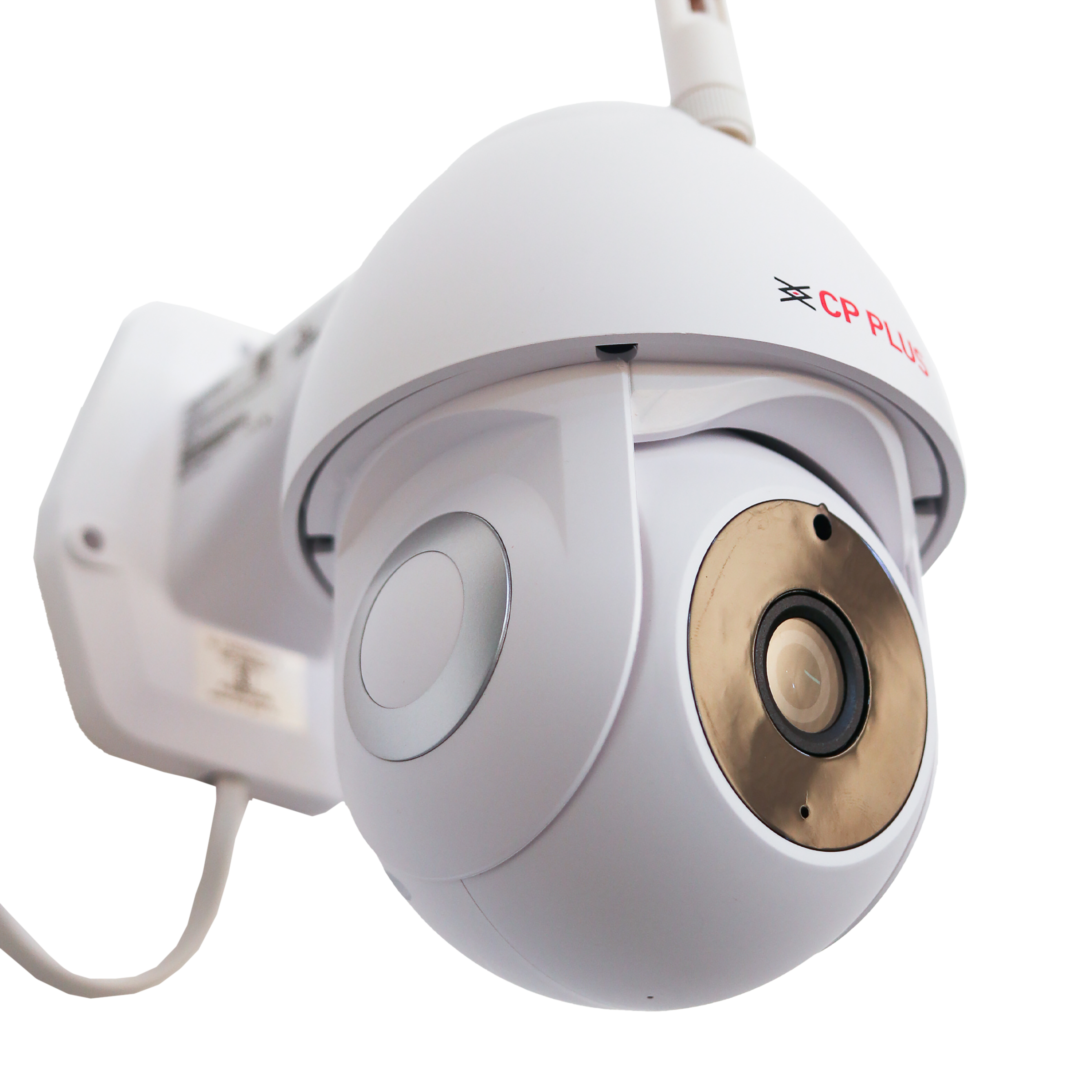 CP PLUS Ezykam HD WiFi CCTV Security Camera (Google Assistant Support, CP-Z41A, White)_5