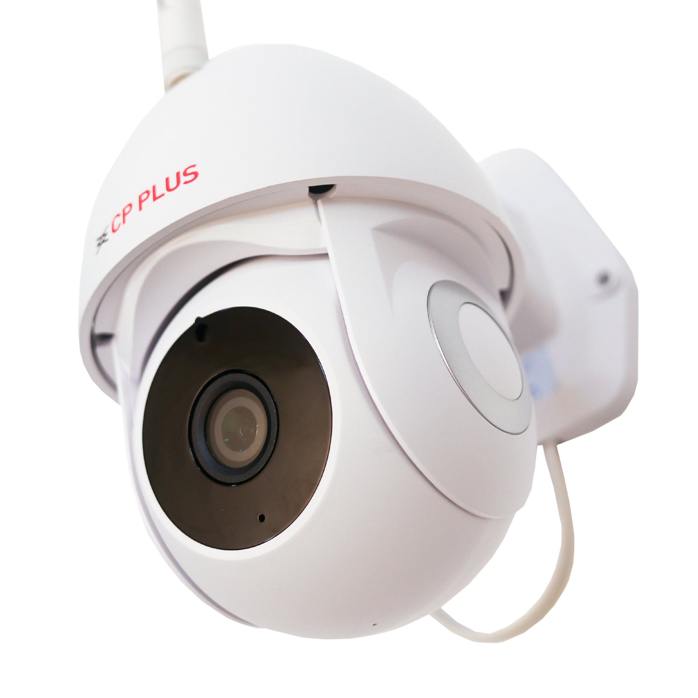 CP PLUS Ezykam HD WiFi CCTV Security Camera (Google Assistant Support, CP-Z41A, White)_1