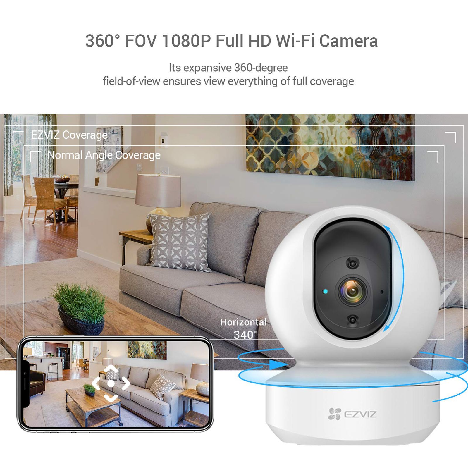 EZVIZ TY1 Dome CCTV Security Camera (Sleep Mode, CS-TY1-C0-8B4WF White) EZVIZ TY1 Dome CCTV Security Camera (Sleep Mode, CS-TY1-C0-8B4WF White)_3