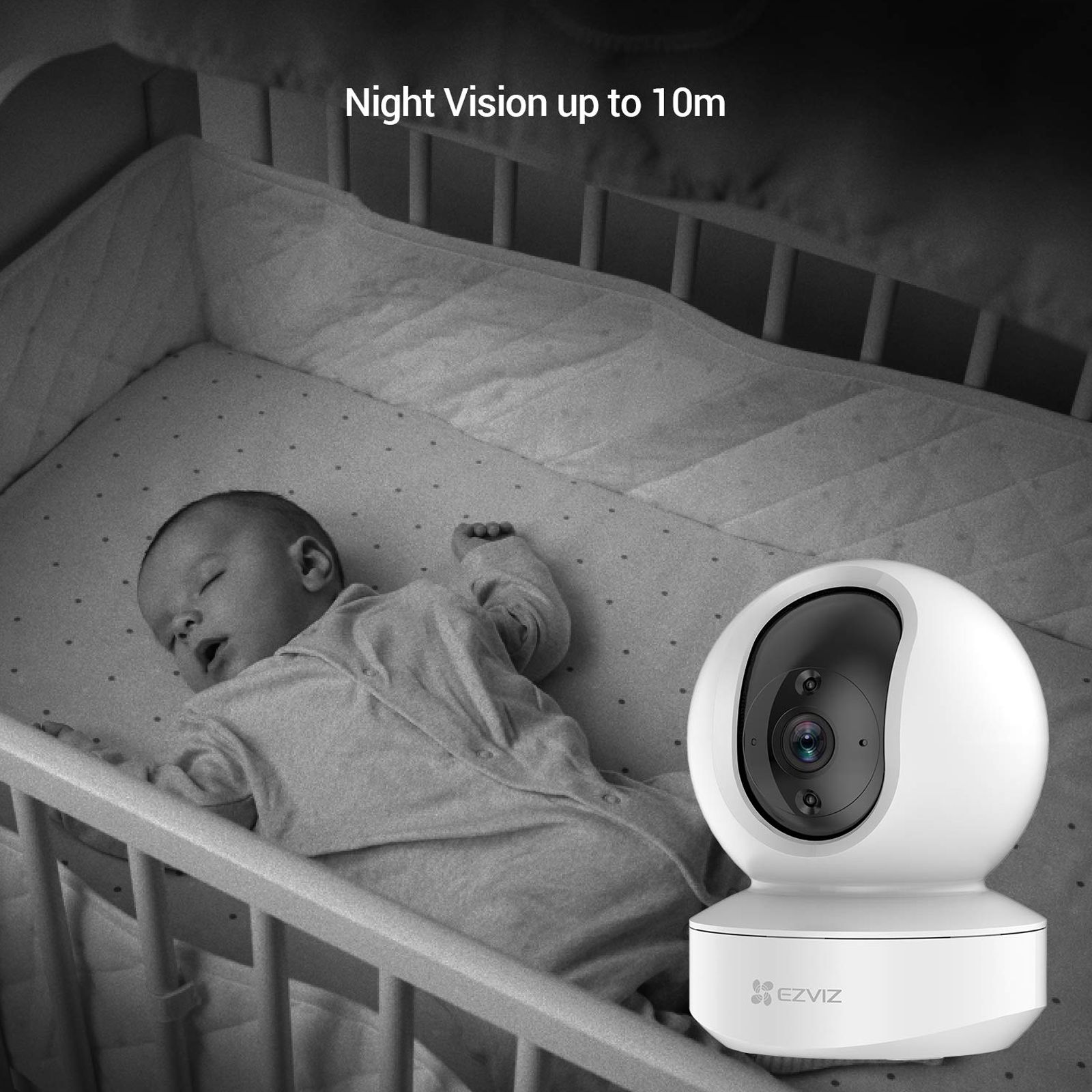 EZVIZ TY1 Dome CCTV Security Camera (Sleep Mode, CS-TY1-C0-8B4WF White) EZVIZ TY1 Dome CCTV Security Camera (Sleep Mode, CS-TY1-C0-8B4WF White)_5