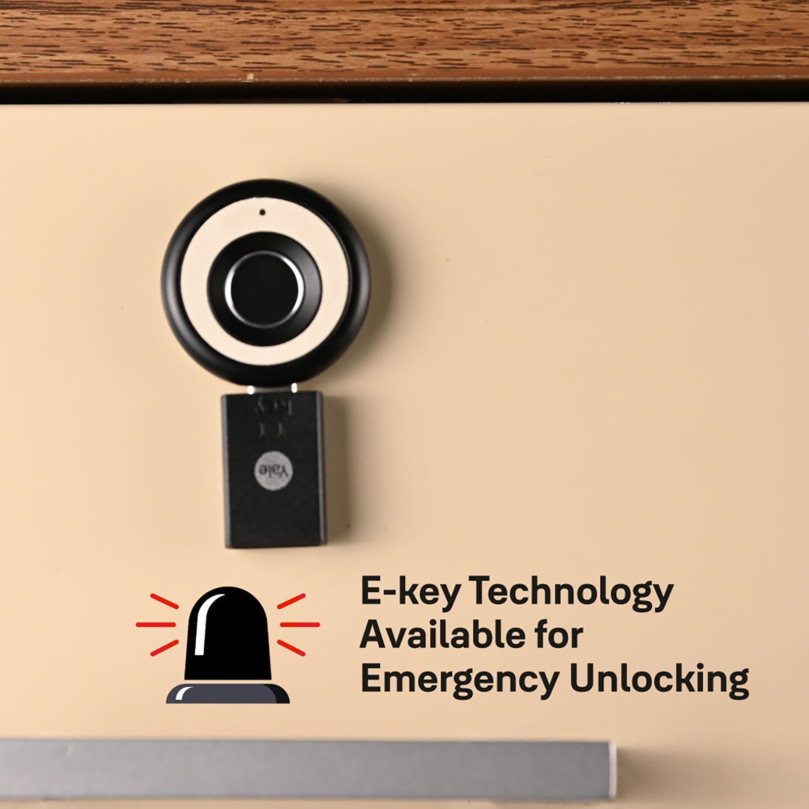 Yale Smart Locks (Power Bank Support, YLDRPB- IV, Ivory)_10