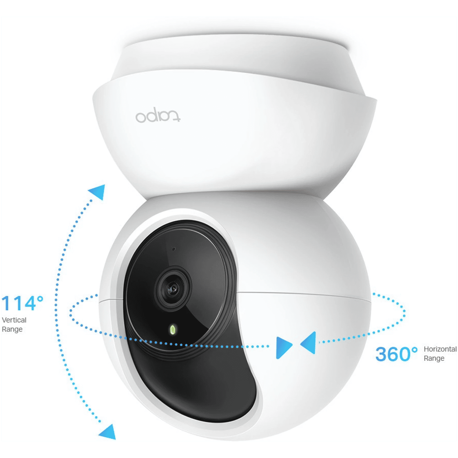 tp-link Tapo C200 HD WiFi CCTV Security Camera (Two-Way Audio, White) tp-link Tapo C200 HD WiFi CCTV Security Camera (Two-Way Audio, White)_2