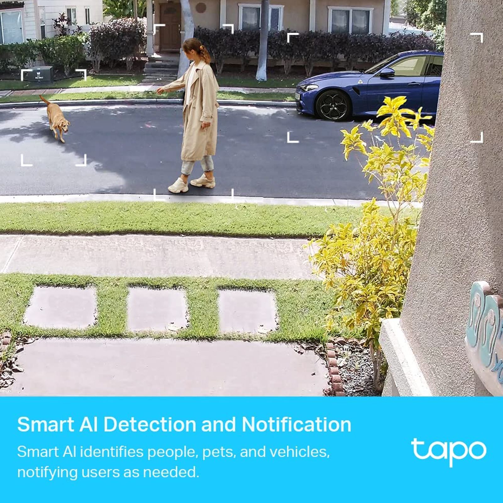tp-link Tapo C420S1 Wi-Fi Bullet CCTV Security Camera (Two-Way Audio, White)_5