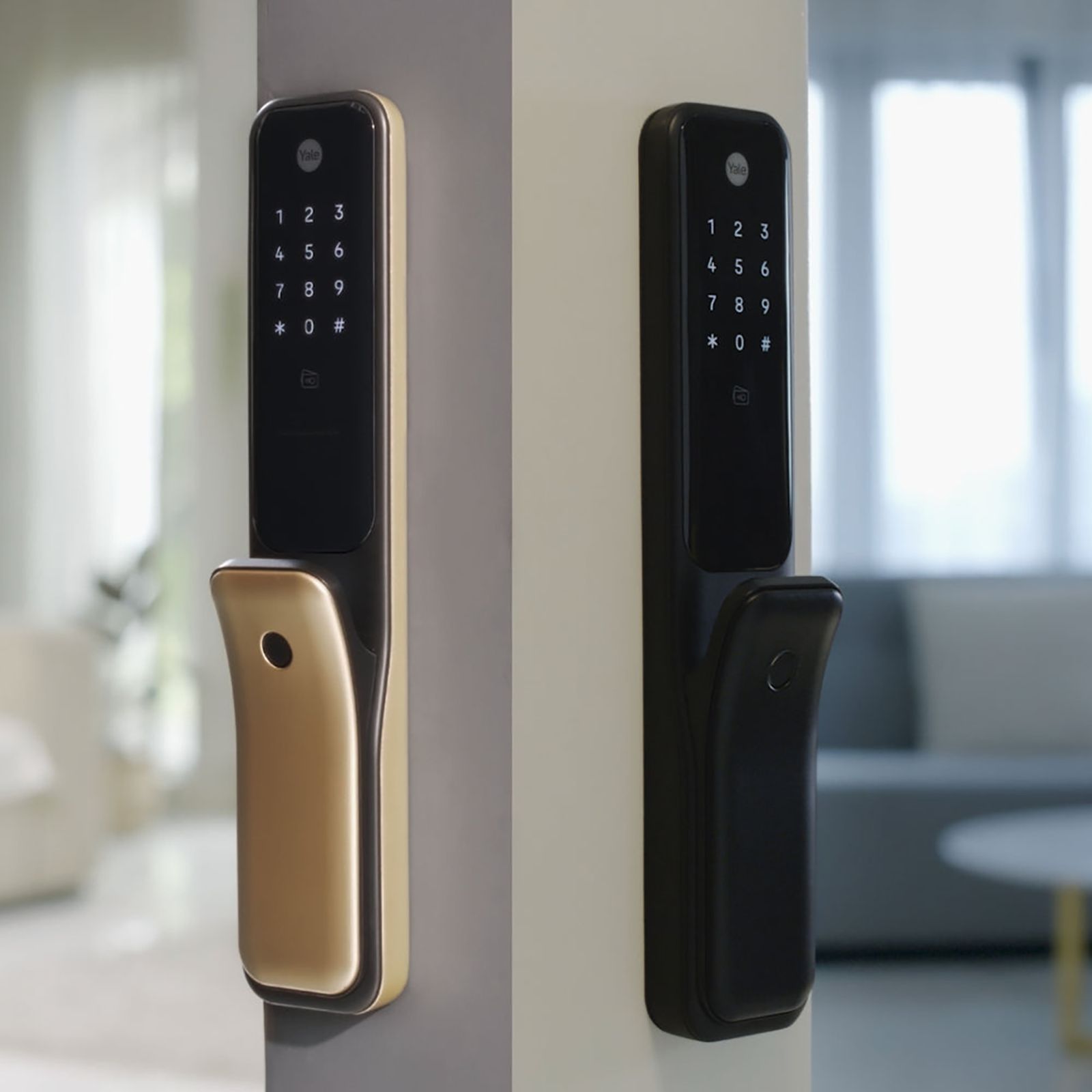 Yale Kyra Pro Digital Smart Lock (Multiple Access Options, YKYRAPRO-CG, Champagne Gold)_13