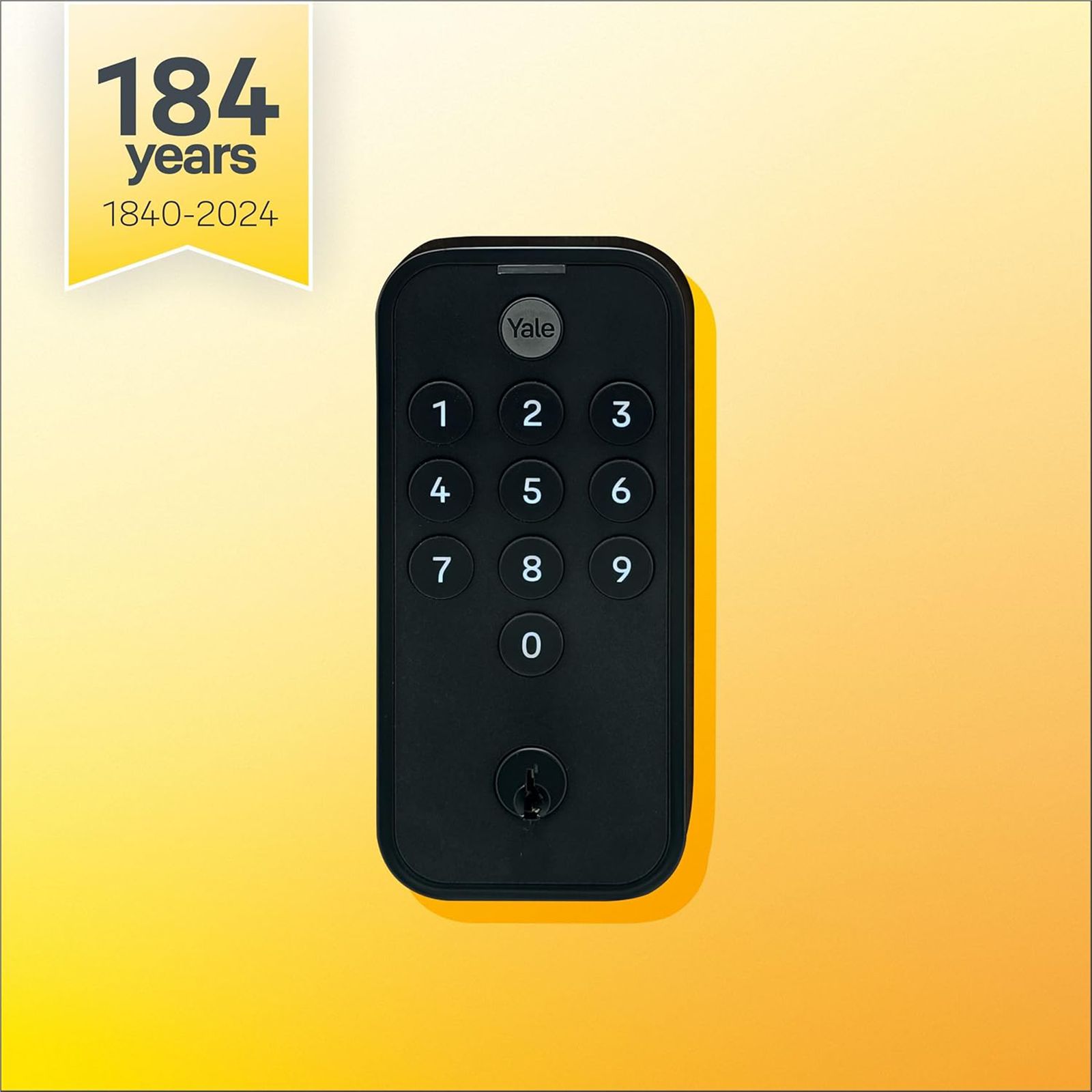Yale Smart Lock For Private Space (LED Indication, YTYE  BL, Black)_9