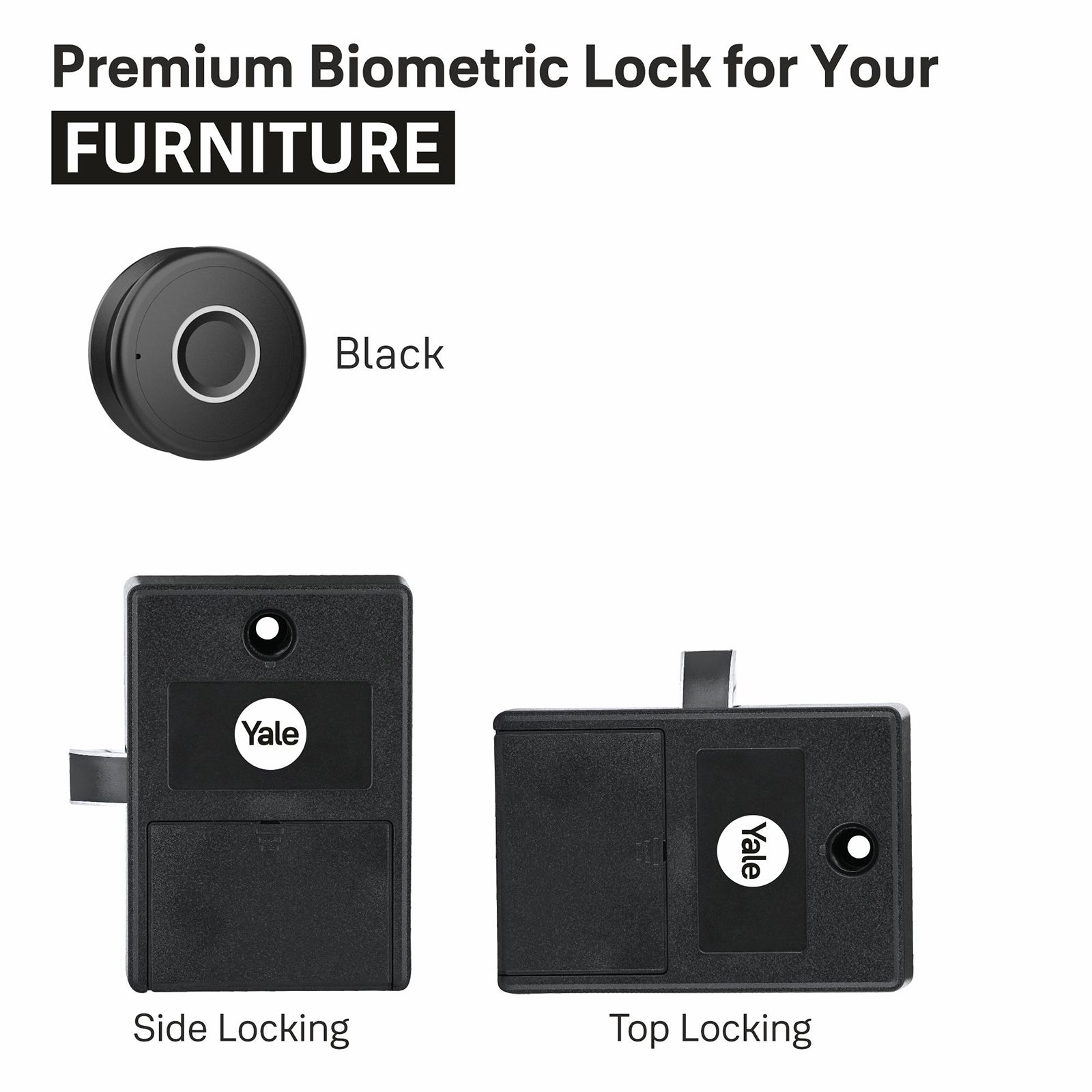 Yale YLDRPC Digital Smart Lock (LED Light & Sound Indicator, Black)_15