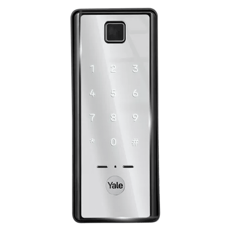 Yale Reflecta Digital Lock (PIN and Fingerprint Access, YREFB, Mirror Finish)_1