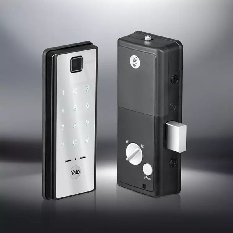 Yale Reflecta Digital Lock (PIN and Fingerprint Access, YREFB, Mirror Finish)_8